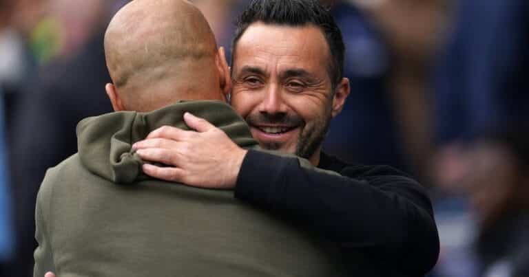 Manchester City looking to hijack Brighton transfer