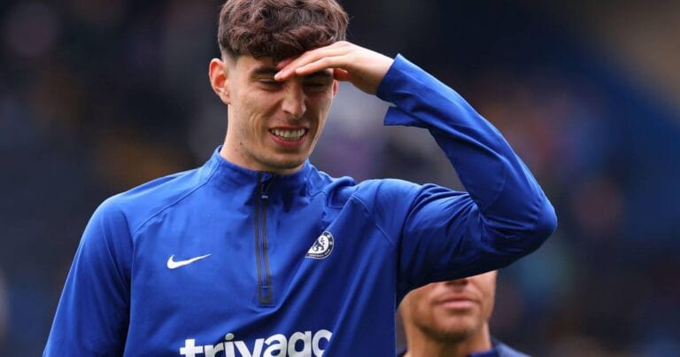 Images: Kai Havertz reunites with ex-Chelsea teammate in first day of Arsenal training