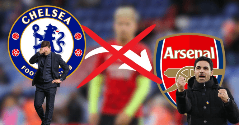 Arsenal reject player plus cash deal from Chelsea for 60k per week star