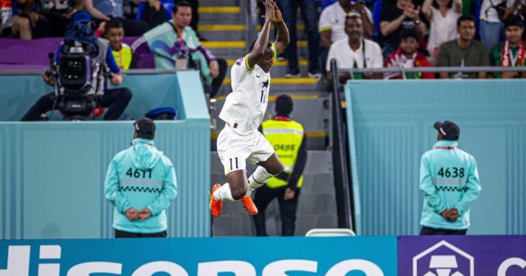 Ghana’s Osman Bukari reveals why he copied Cristiano Ronaldo’s celebration vs Portugal