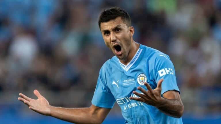 Rodri: Manchester City confirm ‘irreplaceable’ midfielder has knee ligament injury