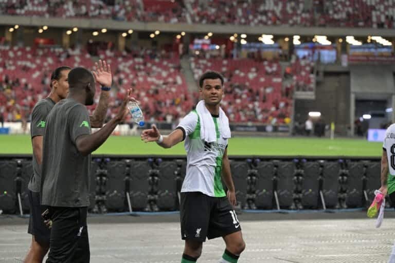 Gakpo dedicates goal to newborn son in Liverpool win