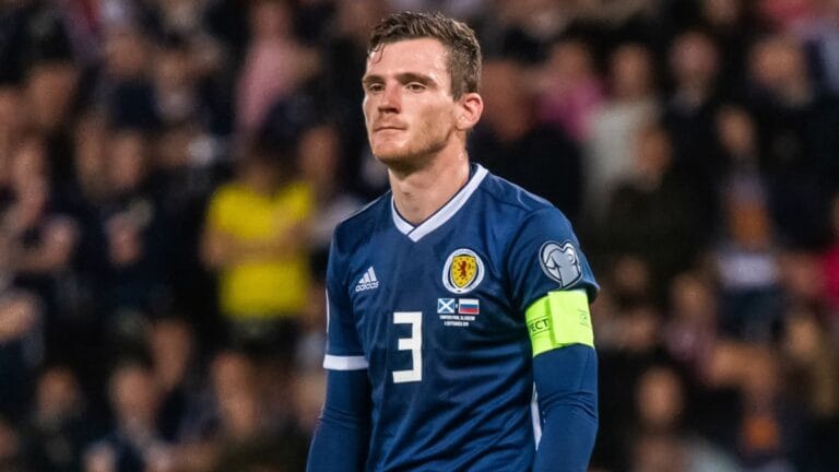 Andy Robertson keen to chase down Kenny Daglish Scotland appearance record