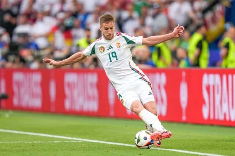 Barnabas Varga ‘stable’ after worrying clash in Stuttgart