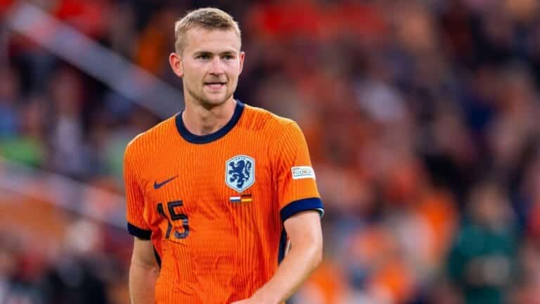 Koeman: I protected De Ligt by taking him off against Germany