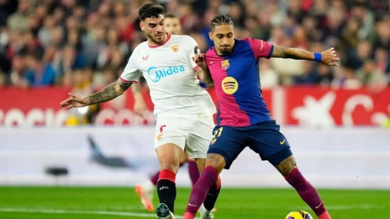 Sevilla 1-4 Barcelona: Blaugrana move two points behind LaLiga leaders