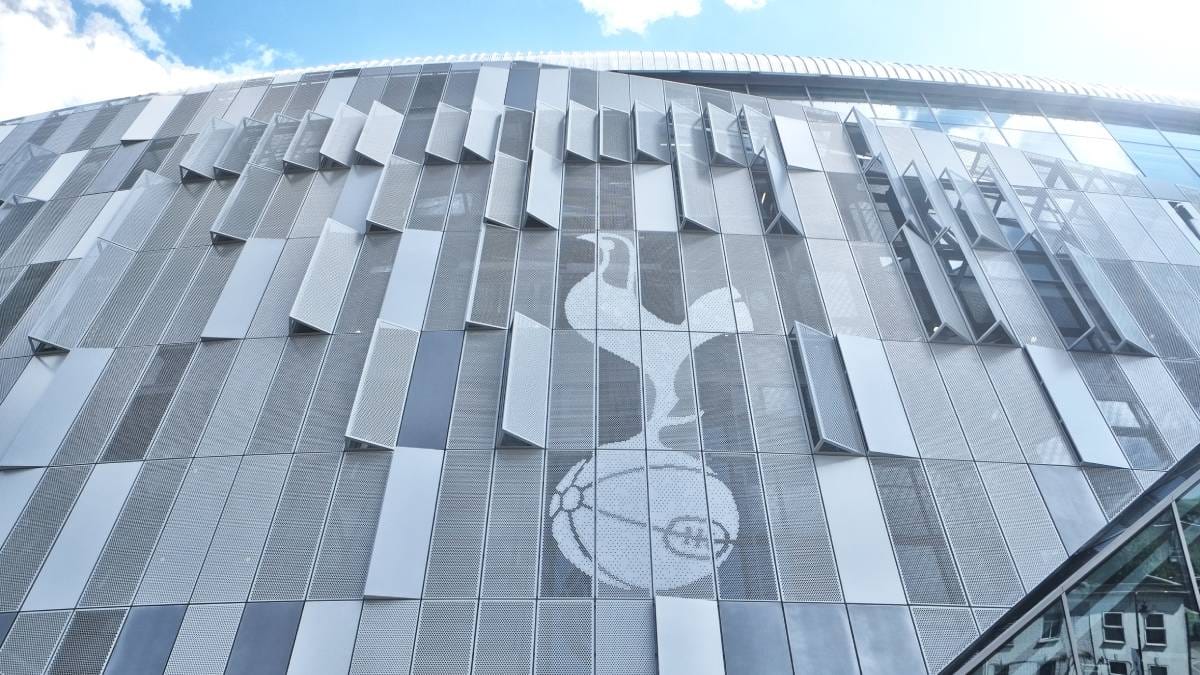 The Tottenham Hotspur Stadium football home of Spurs