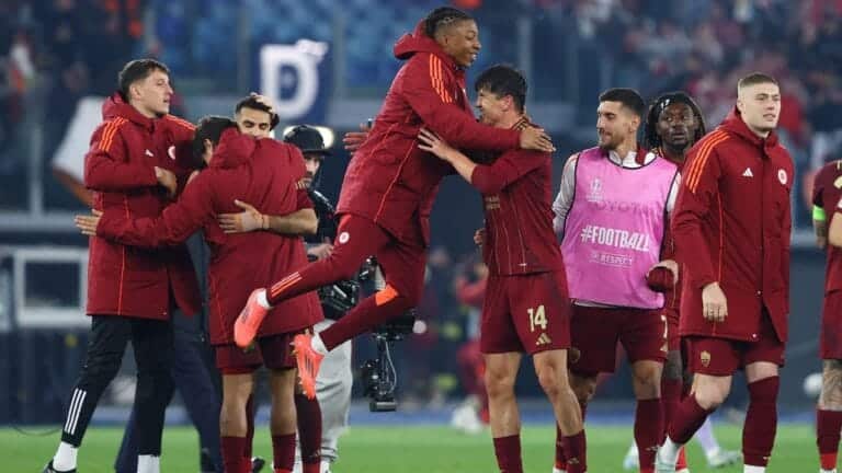 Europa League round-up: Roma best Bilbao as nine-man Lazio win on the road