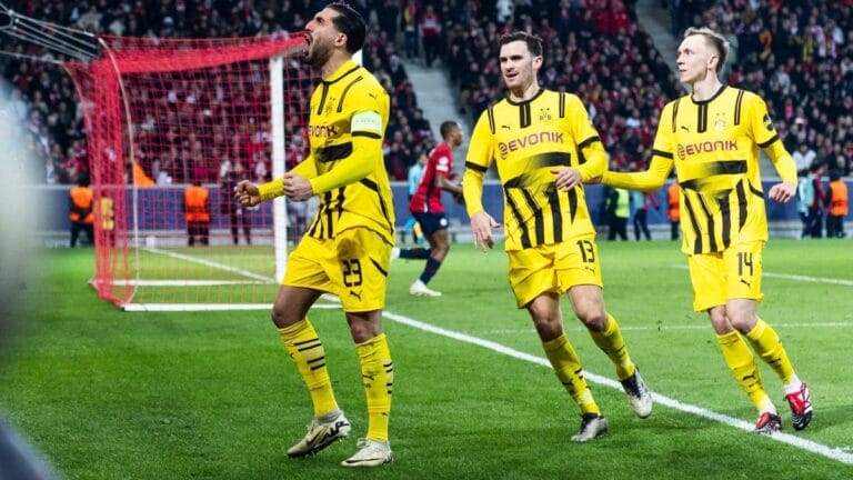 Lille 1-2 Borussia Dortmund: German side squeeze past French opponents