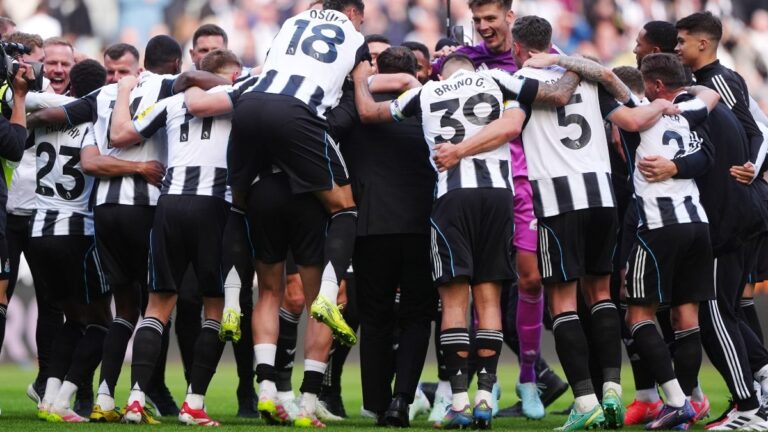 Newcastle 0-1 Everton: Report, result and goals as Magpies squeeze into Champions League despite loss