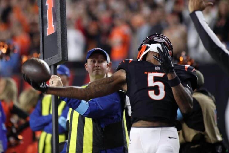 NFL: Bengals Franchise Tag Wide Receiver Tee Higgins