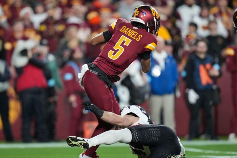 Zach Ertz makes confident claim after Jayden Daniels stars again as Washington clinch playoff berth