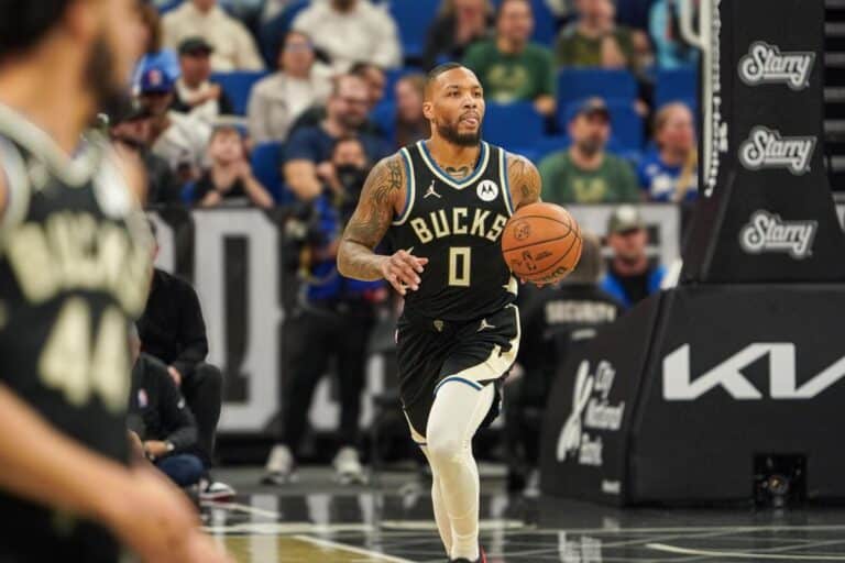 NBA: Bucks All-Star Guard Damian Lillard Out Indefinitely With A Deep Vein Thrombosis