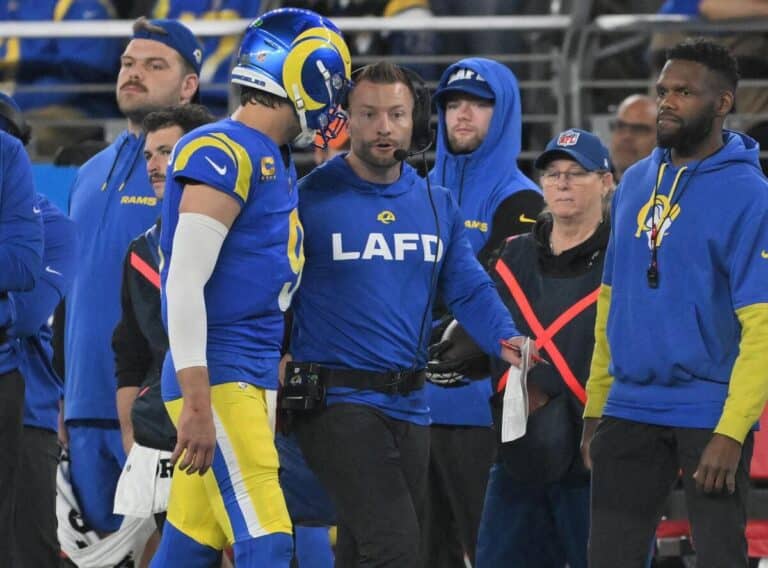 NFL: Rams Coach Sean McVay Wants Quarterback Matthew Stafford To Return To LA