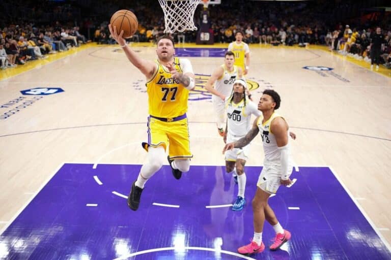 Luka Doncic debut: Slovenian shines as Lakers fans roar their approval