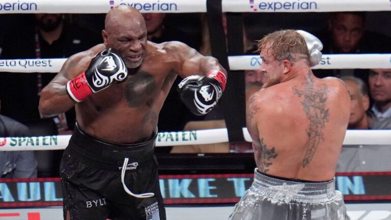 Jake Paul beats Mike Tyson on points in underwhelming match