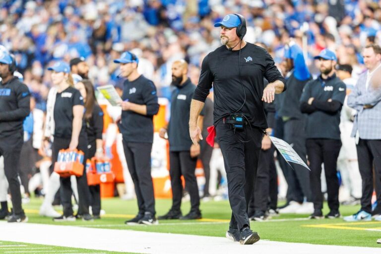NFL: Detroit Lions Coach Confident The Team Would Convert On Fourth Down In Week 14