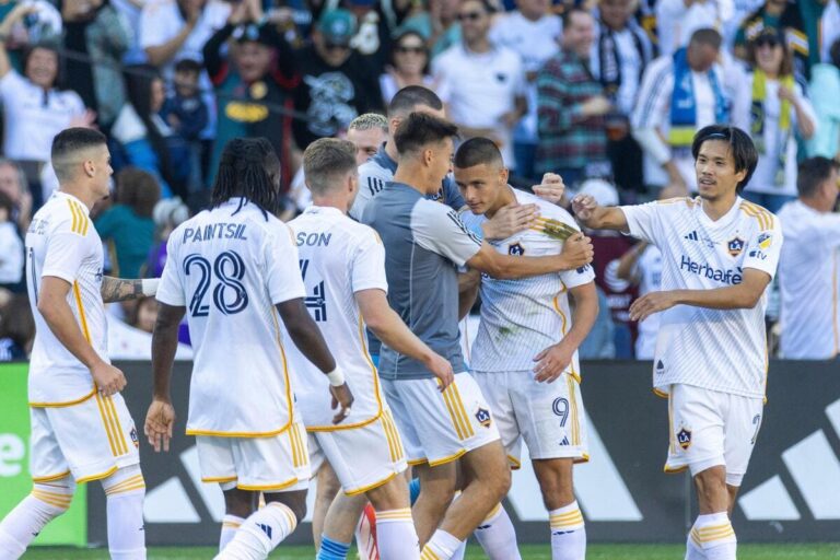 LA Galaxy lift MLS Cup for the first time in ten years after defeating New York Red Bulls