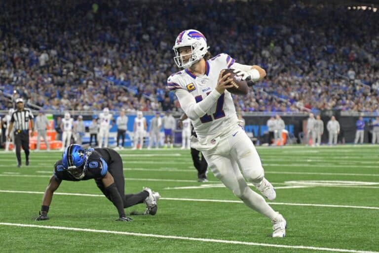 NFL: Bills Quarterback Josh Allen Reflects On High-Scoring Game Against Detroit