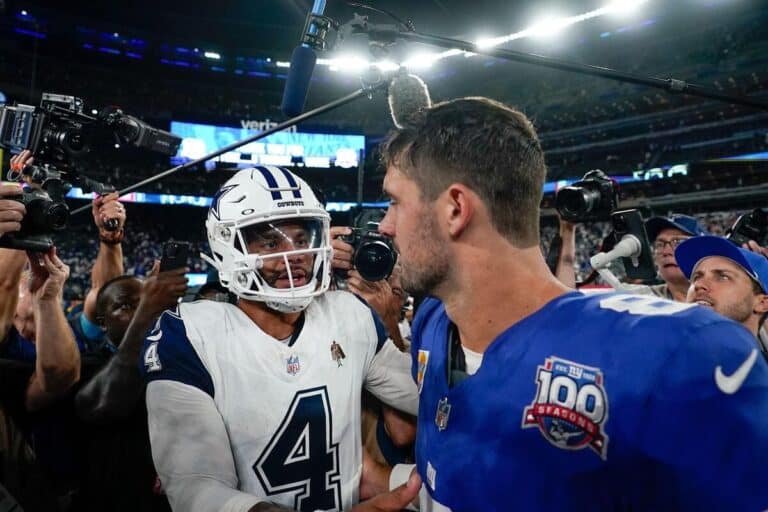 Dallas Cowboys 20-15 New York Giants: Prescott seals another win in NYC