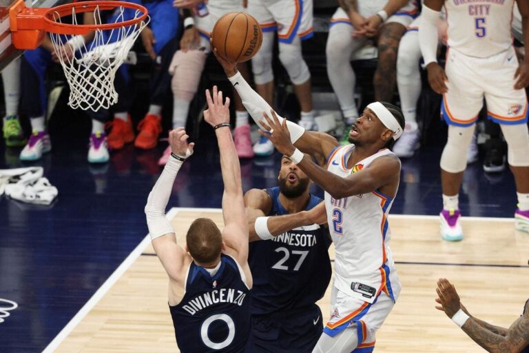 NBA playoffs: SGA stars again as Thunder take 3-1 lead in series